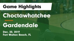Choctawhatchee  vs Gardendale  Game Highlights - Dec. 30, 2019