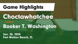 Choctawhatchee  vs Booker T. Washington  Game Highlights - Jan. 28, 2020