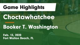 Choctawhatchee  vs Booker T. Washington  Game Highlights - Feb. 13, 2020