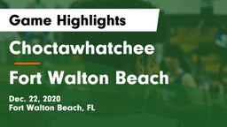 Choctawhatchee  vs Fort Walton Beach  Game Highlights - Dec. 22, 2020