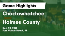 Choctawhatchee  vs Holmes County  Game Highlights - Dec. 28, 2020