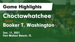 Choctawhatchee  vs Booker T. Washington  Game Highlights - Jan. 11, 2021