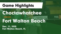 Choctawhatchee  vs Fort Walton Beach  Game Highlights - Dec. 11, 2020