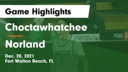 Choctawhatchee  vs Norland Game Highlights - Dec. 20, 2021