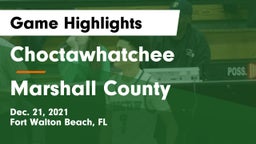 Choctawhatchee  vs Marshall County  Game Highlights - Dec. 21, 2021