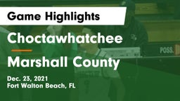 Choctawhatchee  vs Marshall County  Game Highlights - Dec. 23, 2021
