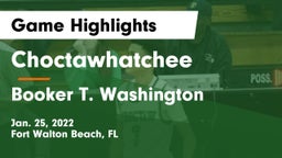Choctawhatchee  vs Booker T. Washington  Game Highlights - Jan. 25, 2022