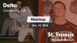 Matchup: Delta  Fo vs. St. Francis  2016