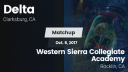 Matchup: Delta  Fo vs. Western Sierra Collegiate Academy 2017