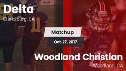 Matchup: Delta  Fo vs. Woodland Christian  2017
