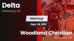 Matchup: Delta  Fo vs. Woodland Christian  2018