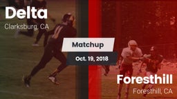 Matchup: Delta  Fo vs. Foresthill  2018