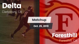 Matchup: Delta  Fo vs. Foresthill  2019