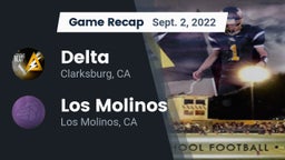 Recap: Delta  vs. Los Molinos  2022