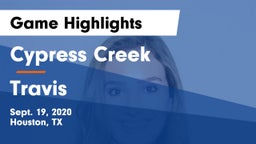 Cypress Creek  vs Travis  Game Highlights - Sept. 19, 2020