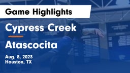 Cypress Creek  vs Atascocita  Game Highlights - Aug. 8, 2023