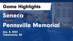 Seneca  vs Pennsville Memorial  Game Highlights - Jan. 8, 2022