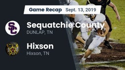 Recap: Sequatchie County  vs. Hixson  2019