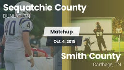 Matchup: Sequatchie County vs. Smith County  2019
