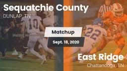 Matchup: Sequatchie County vs. East Ridge  2020
