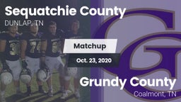 Matchup: Sequatchie County vs. Grundy County  2020