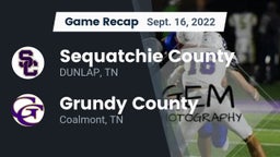 Recap: Sequatchie County  vs. Grundy County  2022