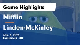 Mifflin  vs Linden-McKinley  Game Highlights - Jan. 6, 2023