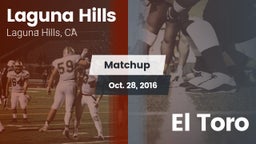 Matchup: Laguna Hills High vs. El Toro 2016