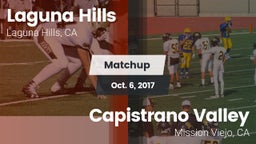 Matchup: Laguna Hills High vs. Capistrano Valley  2017