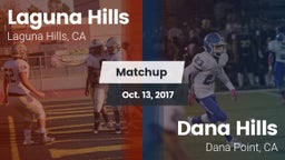 Matchup: Laguna Hills High vs. Dana Hills  2017