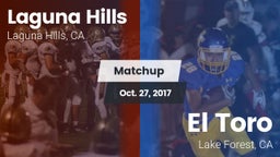Matchup: Laguna Hills High vs. El Toro  2017