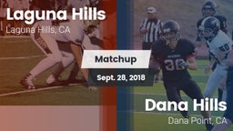 Matchup: Laguna Hills High vs. Dana Hills  2018
