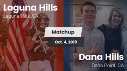 Matchup: Laguna Hills High vs. Dana Hills  2019