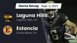 Recap: Laguna Hills  vs. Estancia  2021