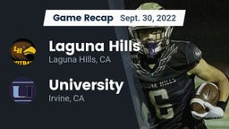 Recap: Laguna Hills  vs. University  2022