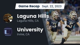 Recap: Laguna Hills  vs. University  2023