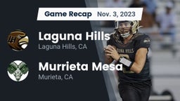 Recap: Laguna Hills  vs. Murrieta Mesa  2023