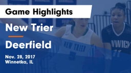 New Trier  vs Deerfield  Game Highlights - Nov. 28, 2017