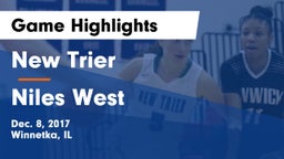 New Trier  vs Niles West  Game Highlights - Dec. 8, 2017