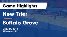 New Trier  vs Buffalo Grove  Game Highlights - Dec. 27, 2018