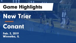 New Trier  vs Conant  Game Highlights - Feb. 2, 2019