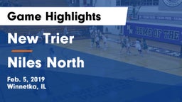 New Trier  vs Niles North  Game Highlights - Feb. 5, 2019