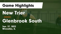 New Trier  vs Glenbrook South  Game Highlights - Jan. 27, 2022