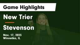 New Trier  vs Stevenson  Game Highlights - Nov. 17, 2023