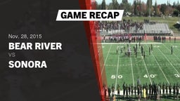 Recap: Bear River  vs. Sonora  2015