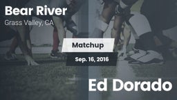 Matchup: Bear River High vs. Ed Dorado  2016