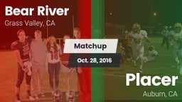 Matchup: Bear River High vs. Placer  2016
