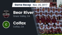 Recap: Bear River  vs. Colfax  2017