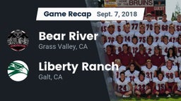 Recap: Bear River  vs. Liberty Ranch  2018