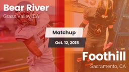 Matchup: Bear River High vs. Foothill  2018
